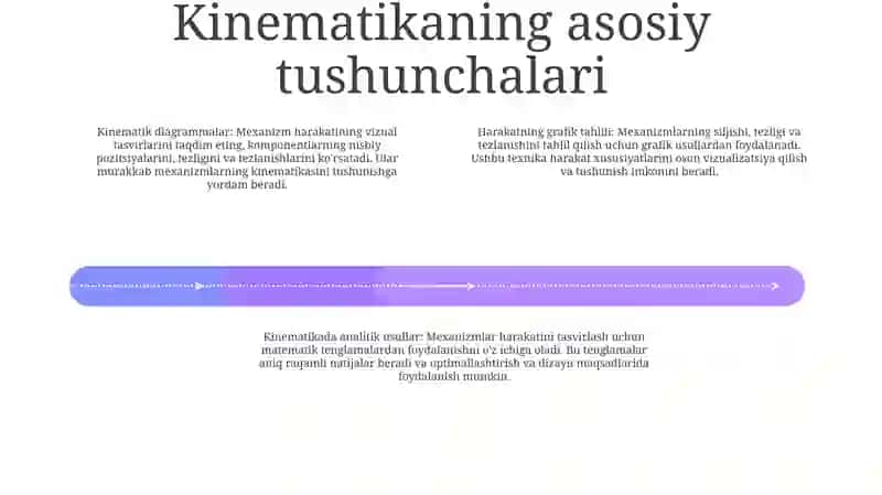 Mexanizmlarning Kinematikasi. Kinematikaning Grafiko-Analitik Usuli 3