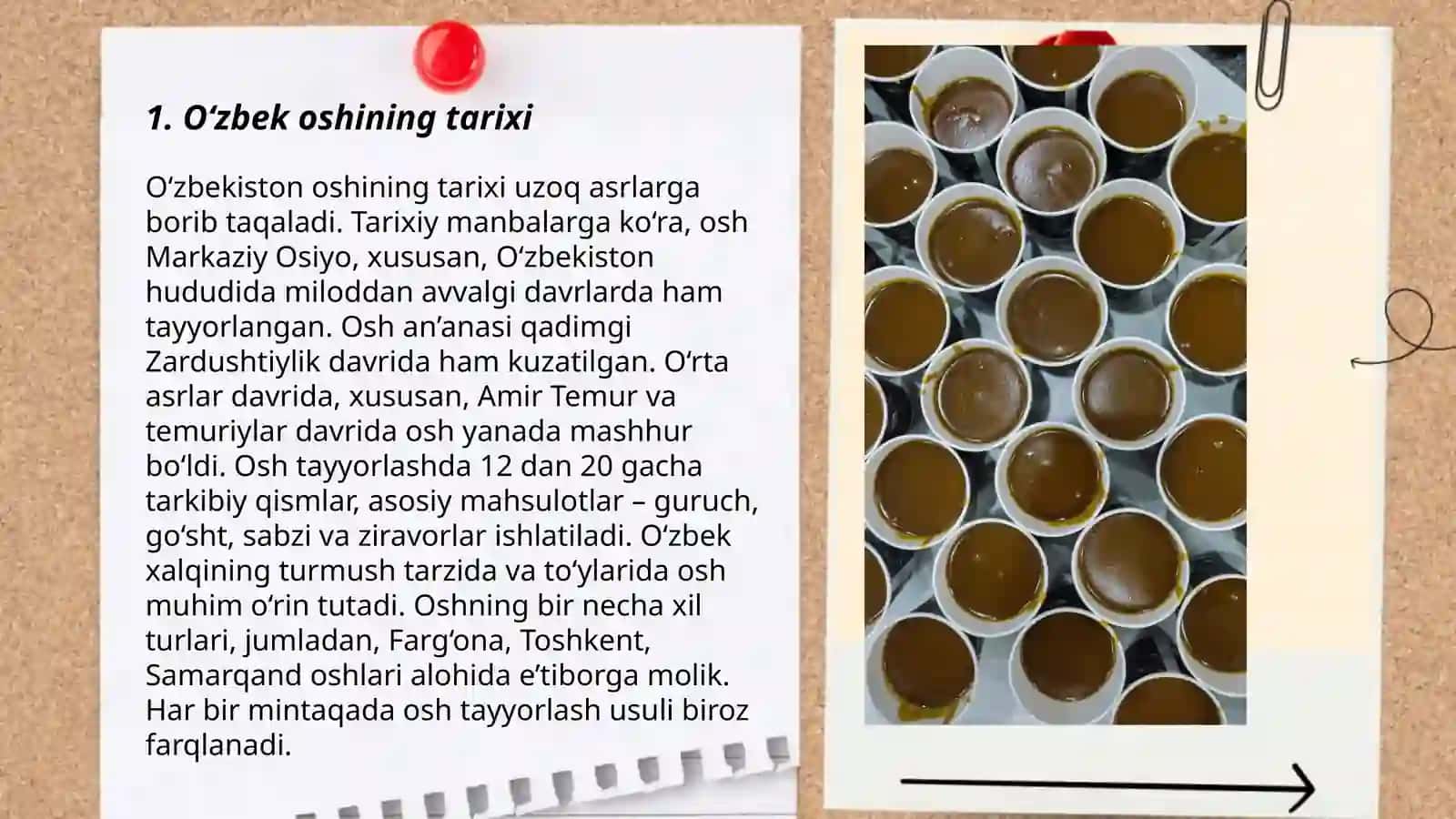 Navruzova Mohinur: Oʻzbek Milliy Taomlari Haqida 3