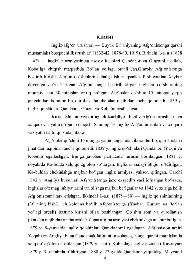 INGILIZ-AFG'ON URUSHLARI VA XALQARO VAZIYAT 3
