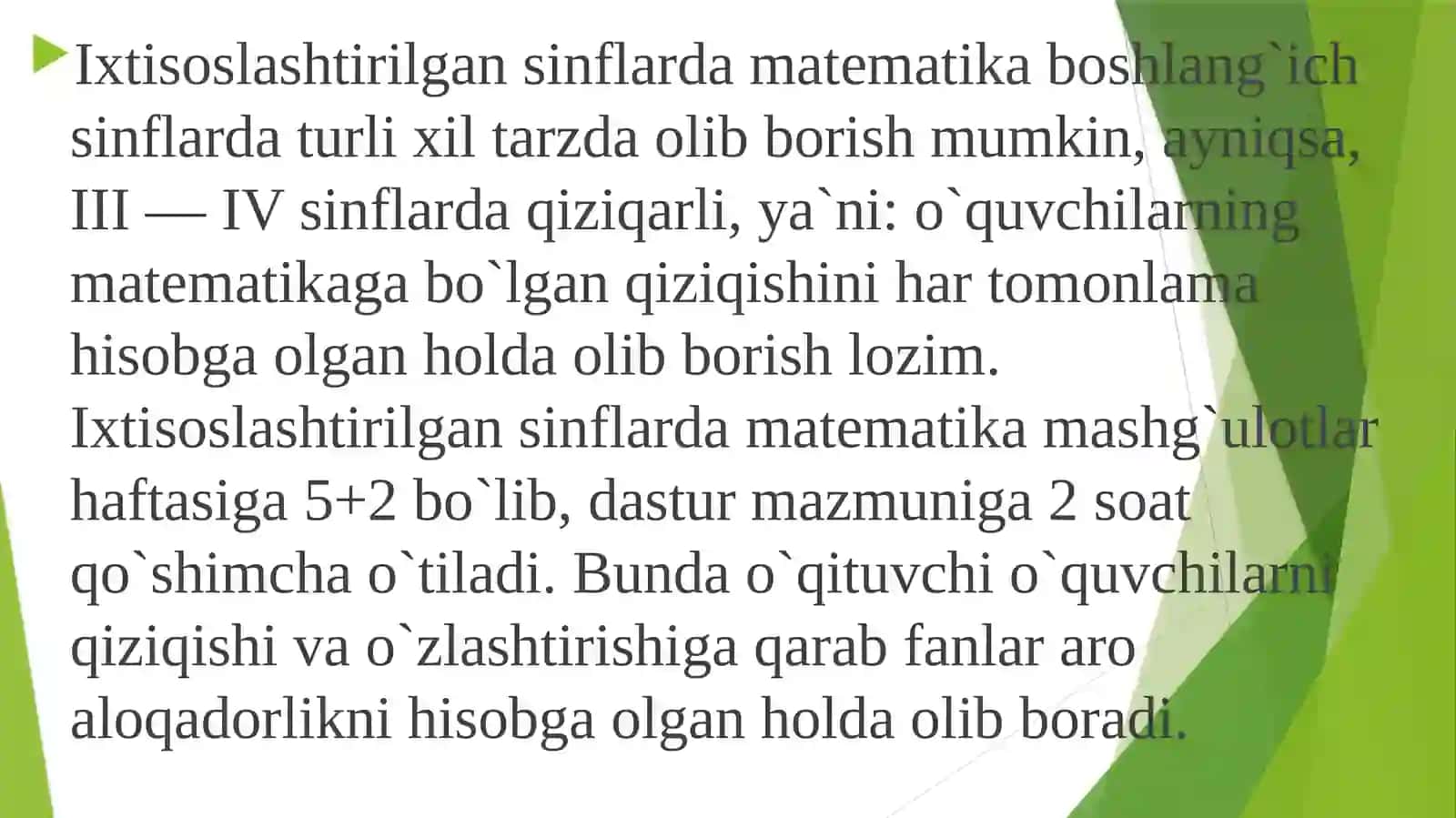 Ixtisoslashtirilgan boshlang‘ich sinflarda matematika о‘qitish 3