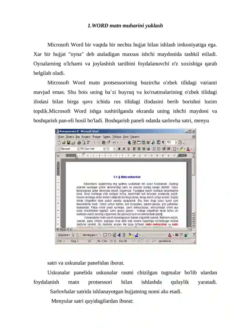 Microsoft Word matn muharini yuklash 3