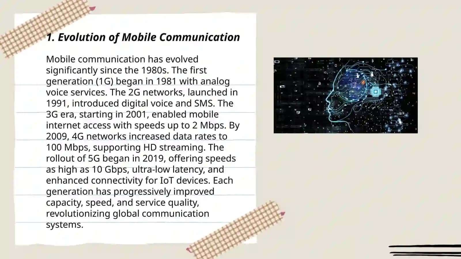 Communication technology 3
