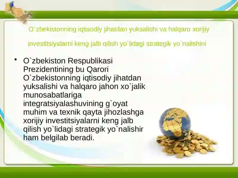 Investitsiyavauning funksiyalari 3