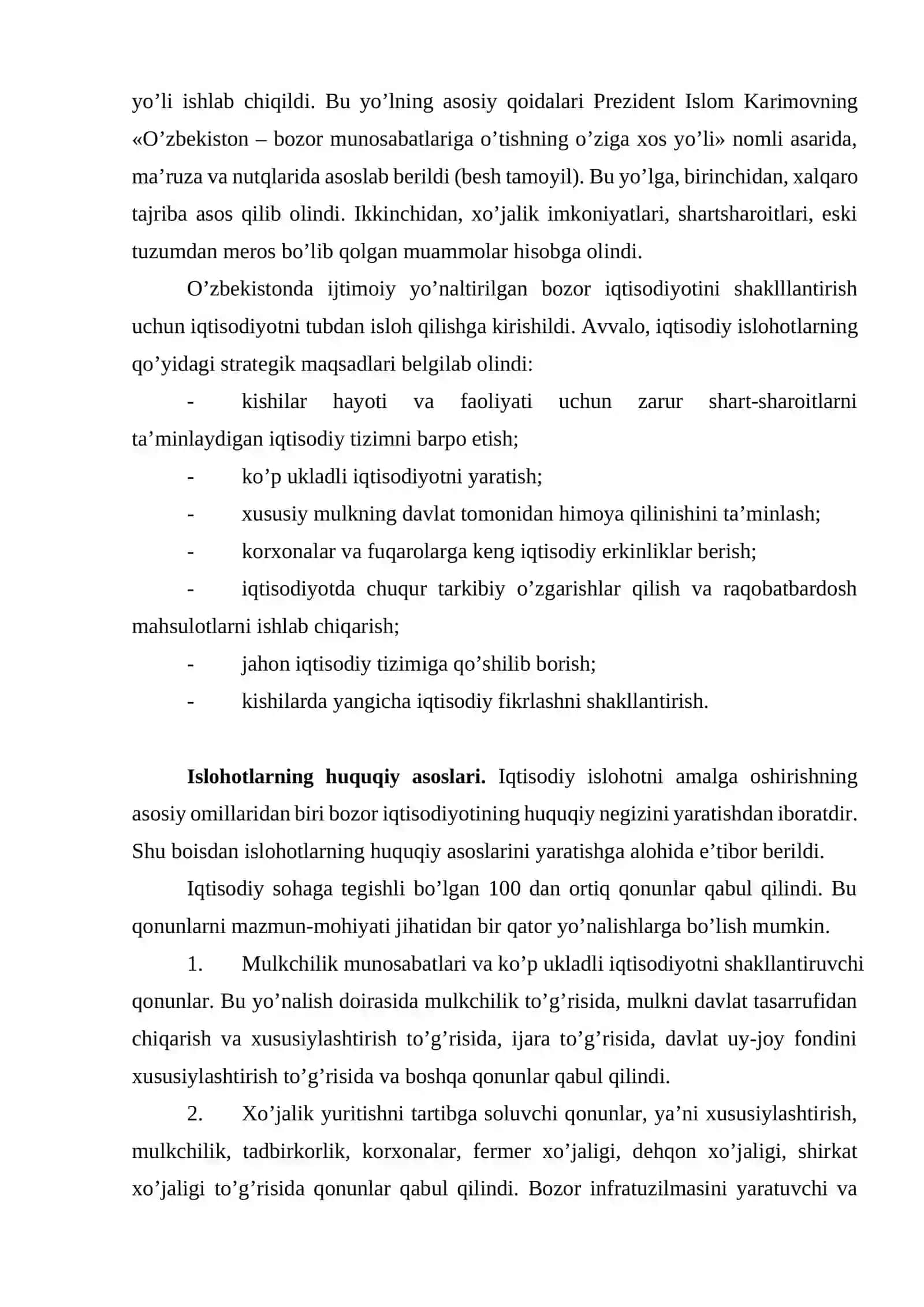 O'zbekistonning iqtisodiy, ma'naviy-madaniy taraqqiyoti 3