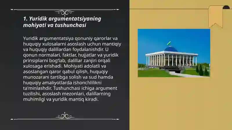 Yuridik argumentatsiya 3