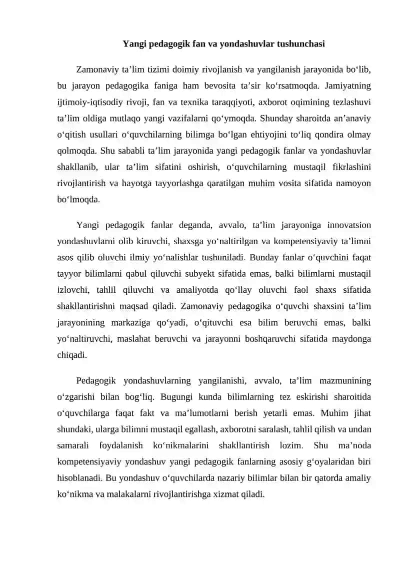 “Yangi pedagogik fan va axborot texnologiyalarini dars jarayonida qo‘llash (10-sinf tajribasi asosida)” 3