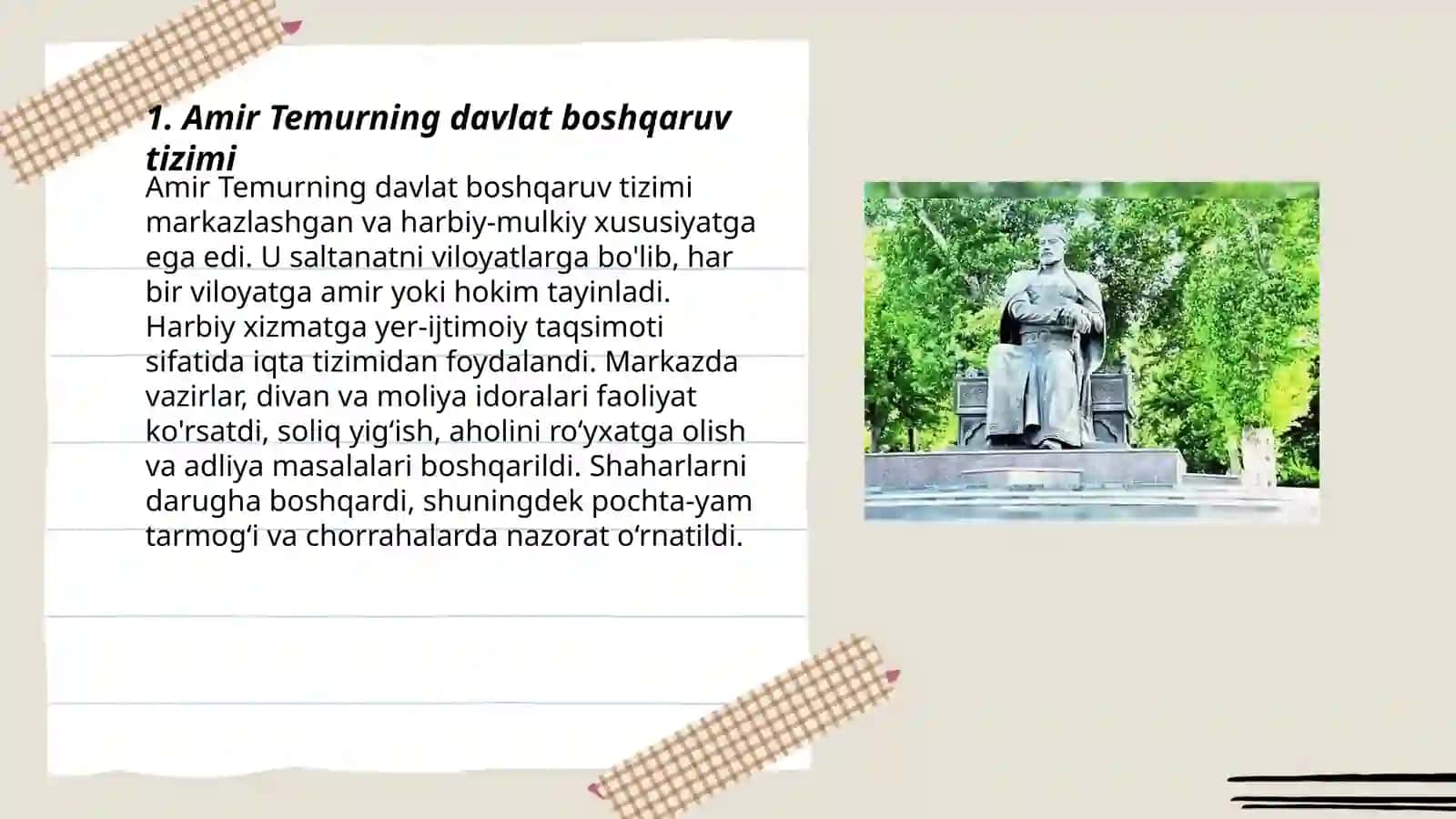 Amir Temur buyuk davlat arbobi 3