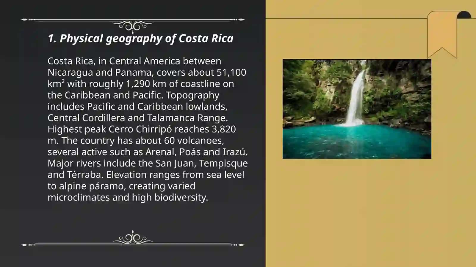 Physical geography of Costa Rica 3