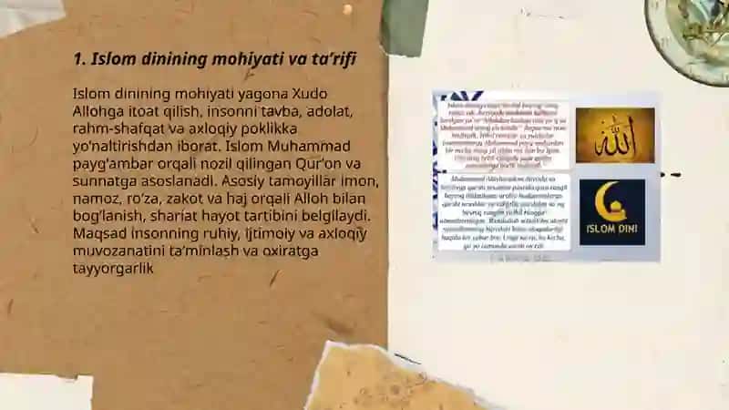 Islom dinining mohiyati 3