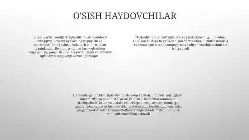Iqtisodiy Taraqqiyot Va Uni Harakatlantiruvchi Kuchlar 3
