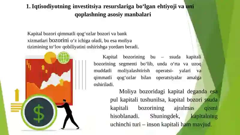 KAPITAL BOZORI VA UNING TASHKIL ETILISHI 3
