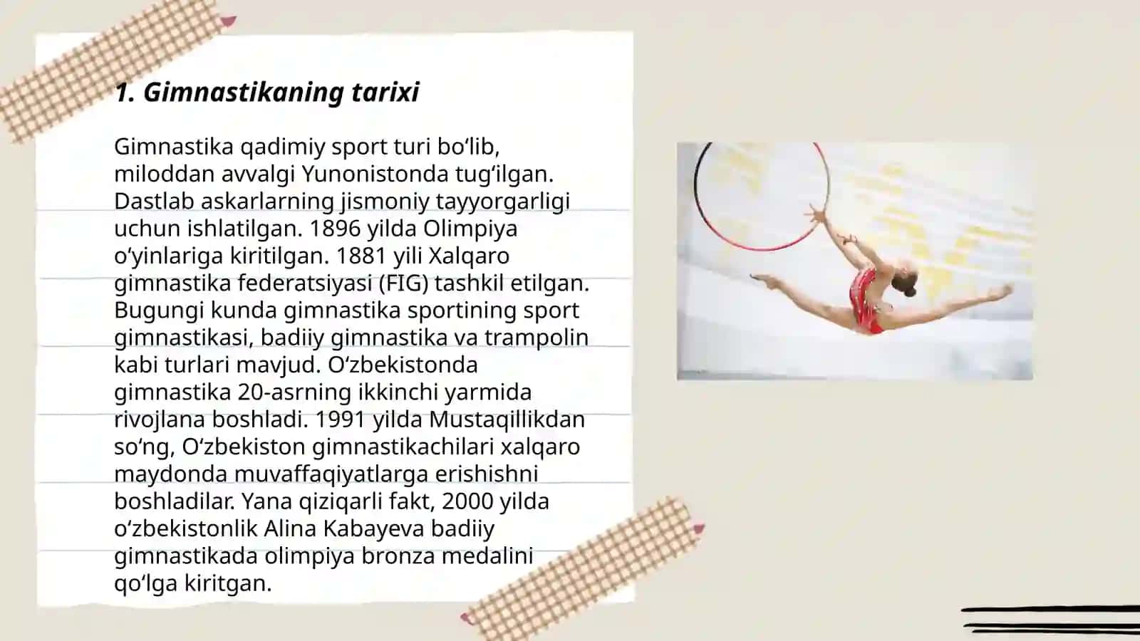 Sport gimnastika 3