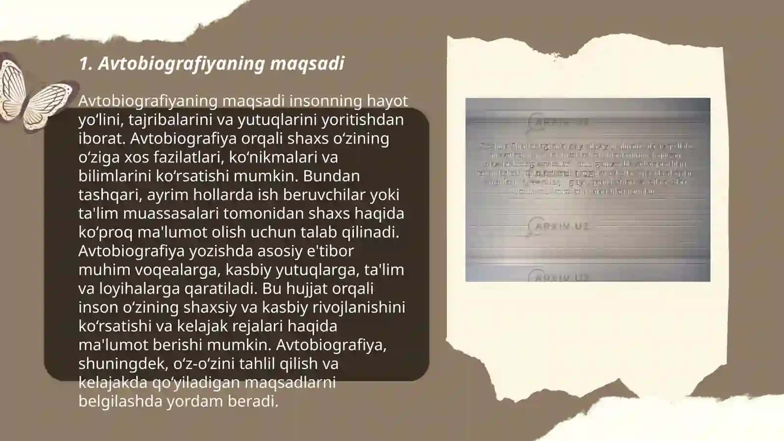 Avtobiografiya haqida maʼlumot 3