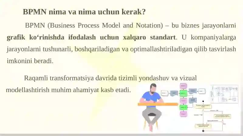BPMN:Biznes Jarayonlarini Modellashtirish 3