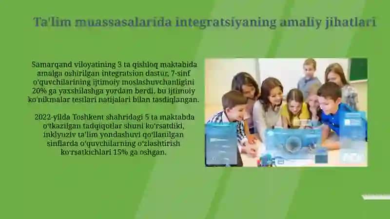 Integratsiyani takomillashtirish 3