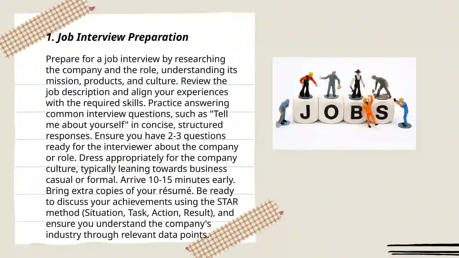 Job Interview Preparation 3