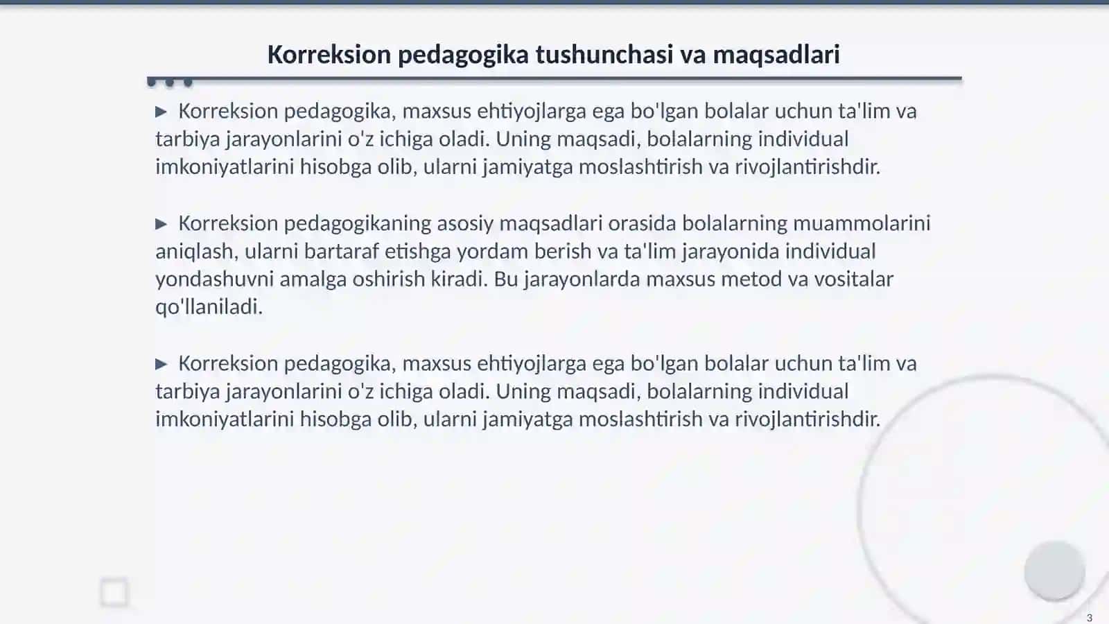 Korreksion pedagogika asoslari 3