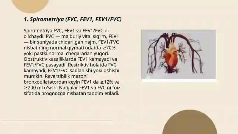 Nafas funksiyasini tekshirish usullari 3