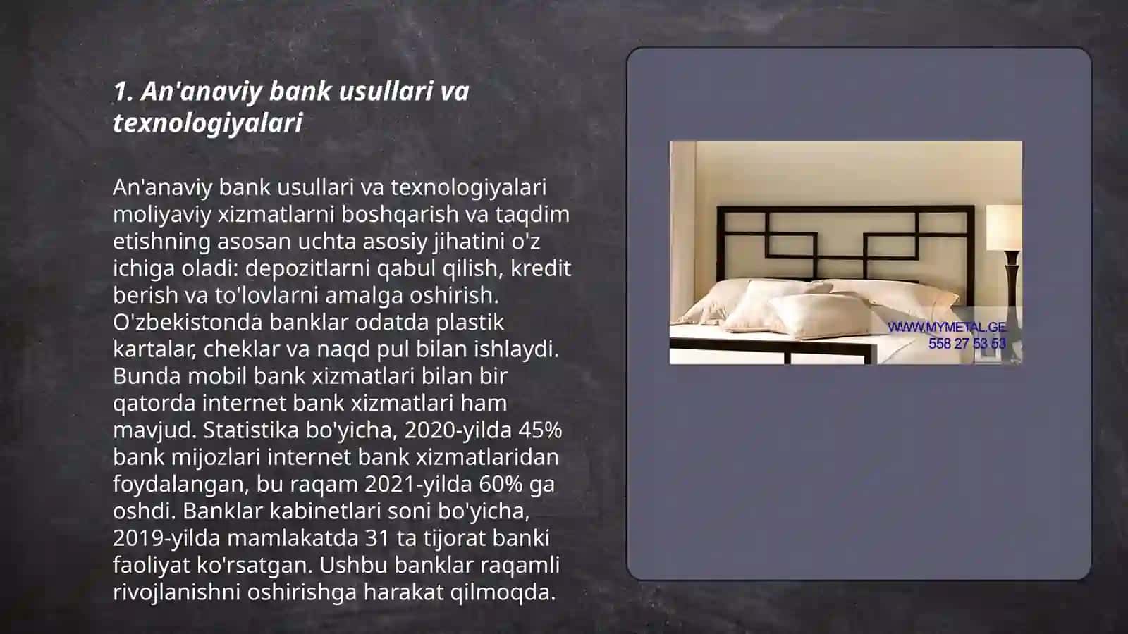 Ananaviy va zamonaviy bank 3