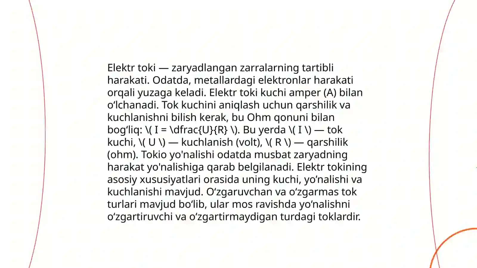 Elektr tokini odam tanasiga taʼsiri va undan himoya choralari 3