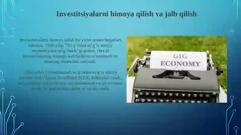 Investitsiyalarni himoya qilish va jalb qilish 3