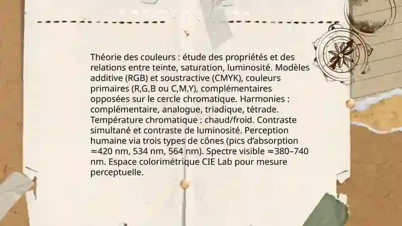 Théorie des couleurs 3