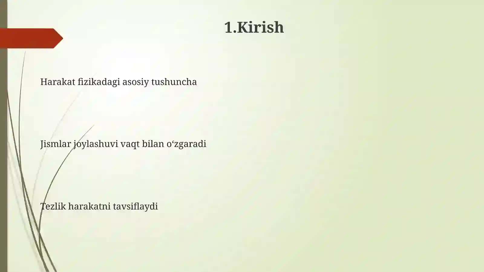Harakattezlik 3
