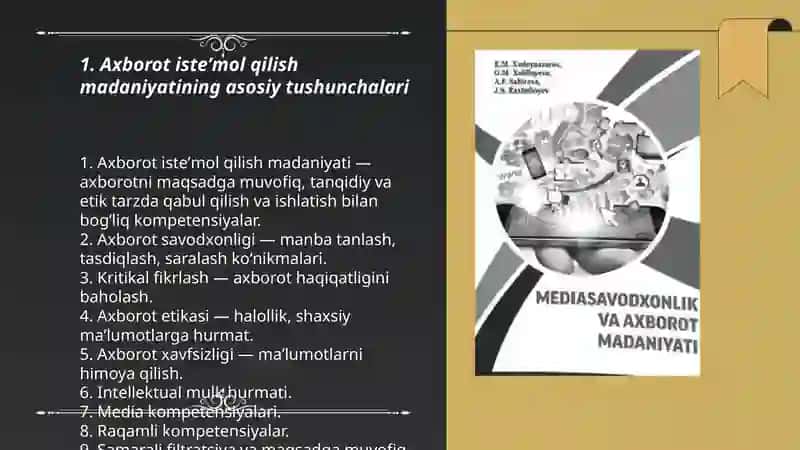 Axborot isteʼmol qilish madaniyati 3