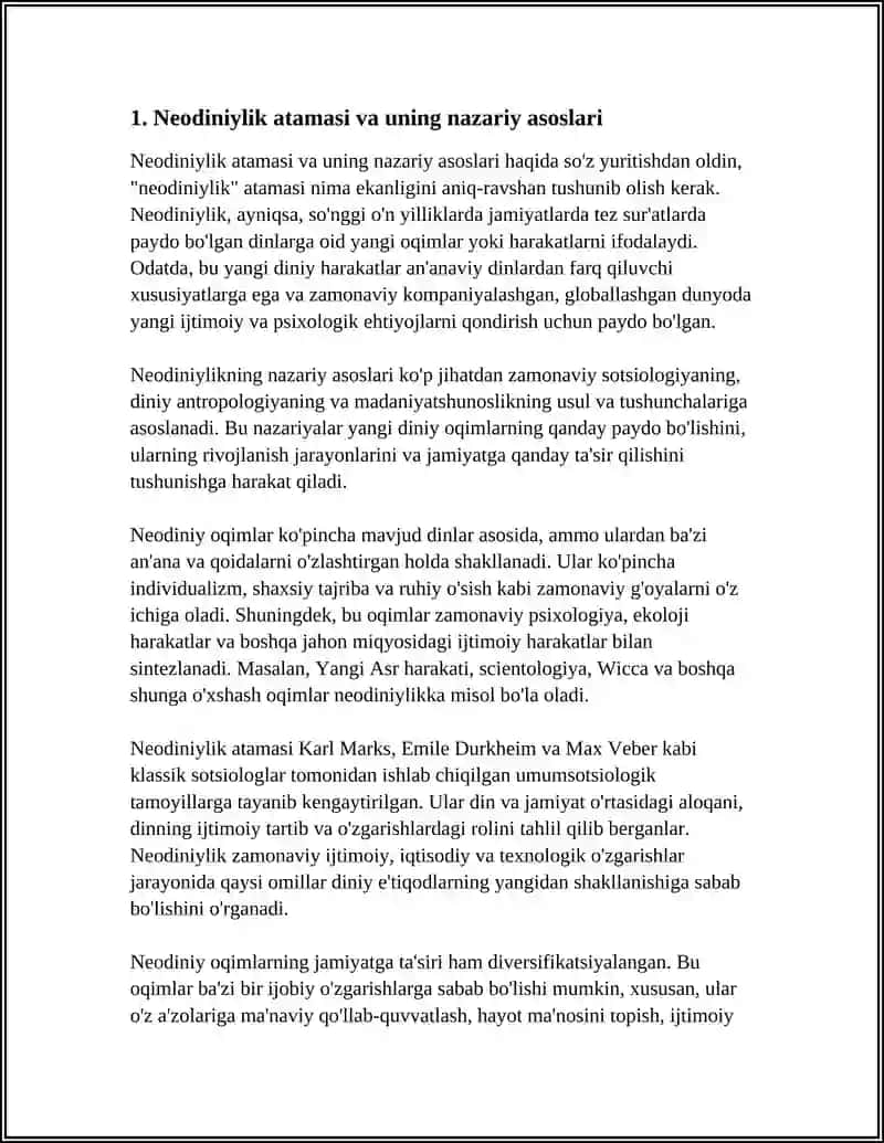 NEODINIY INTEGRATSIYA: YANGI DINIY OQIMLAR VA ULARNING JAMIYATGA TA'SIRI 3