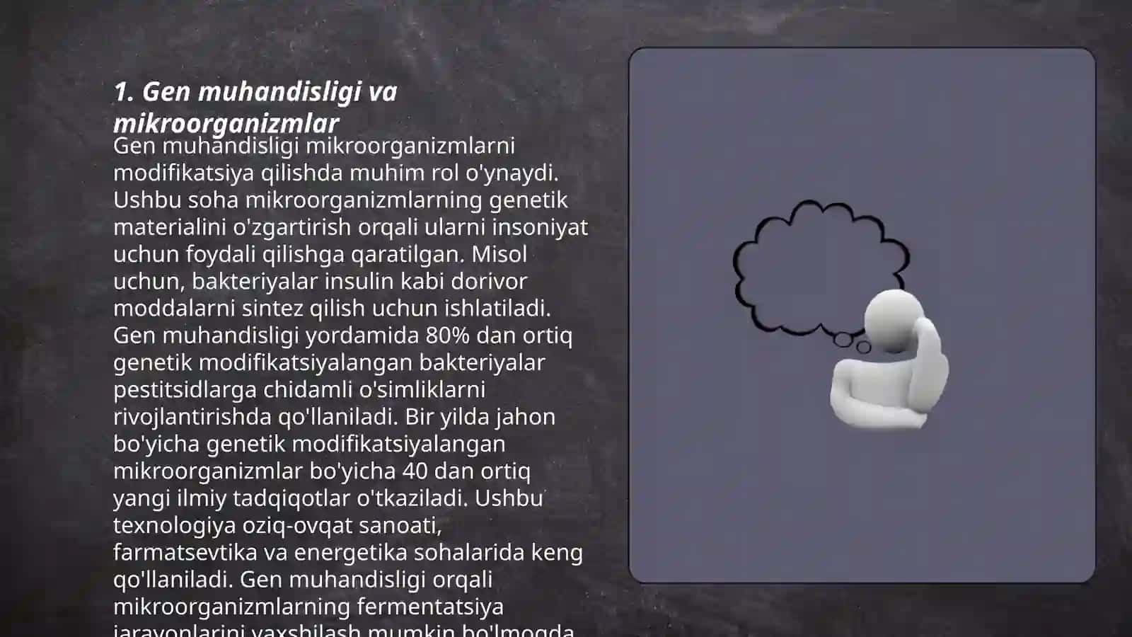 Mikroorganizmlarning gen muhandisligida qòllanilishi 3