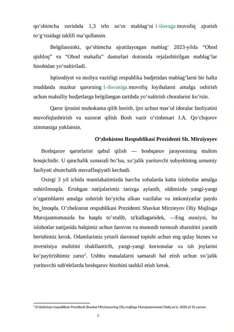 Korxonalarda boshqaruv hisobini yuritish tartibi 3