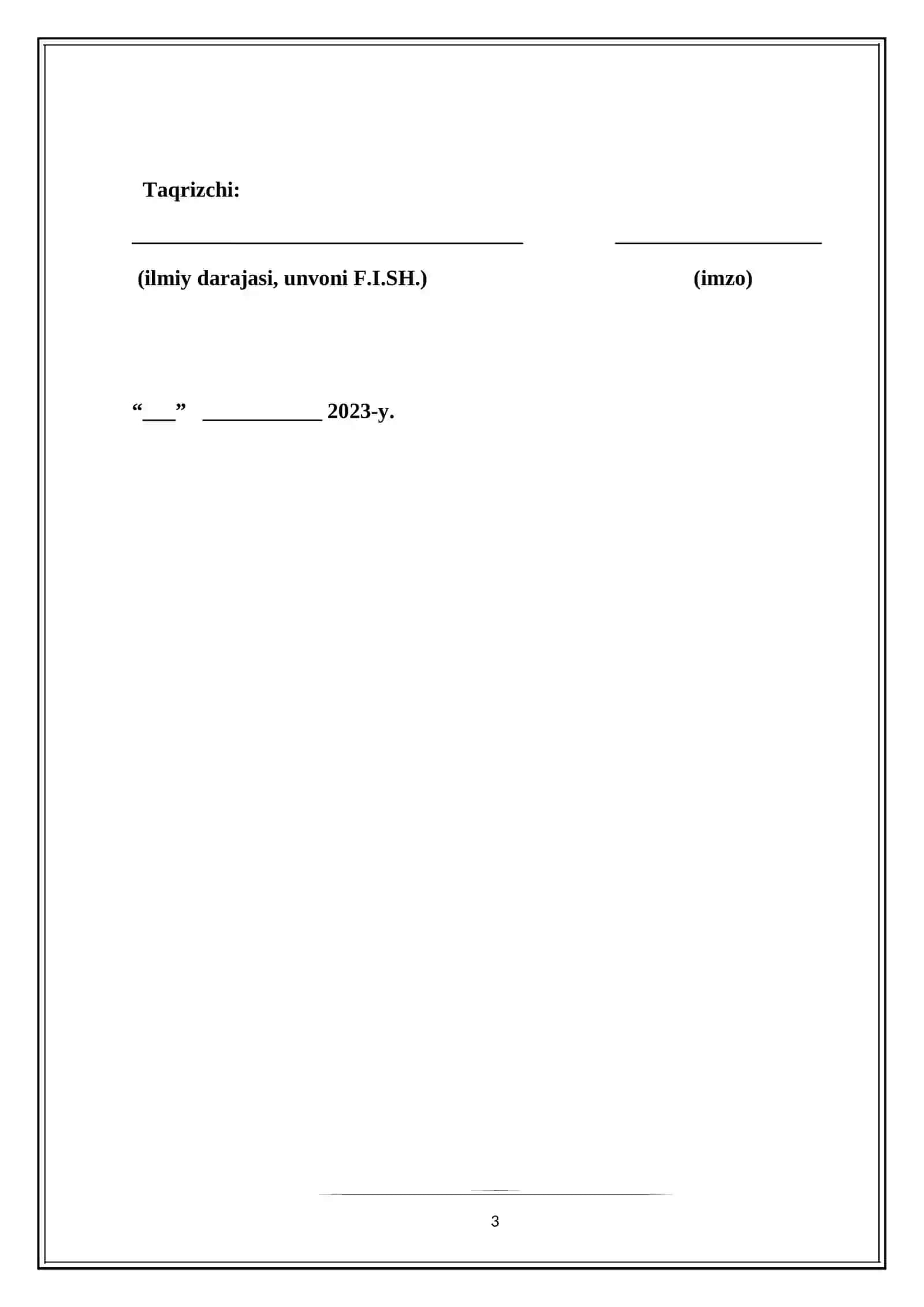 SINFDAN TASHQARI ASOSIY BOSQICH DARSLARINI TASHKIL ETISH (3-sinf) 3