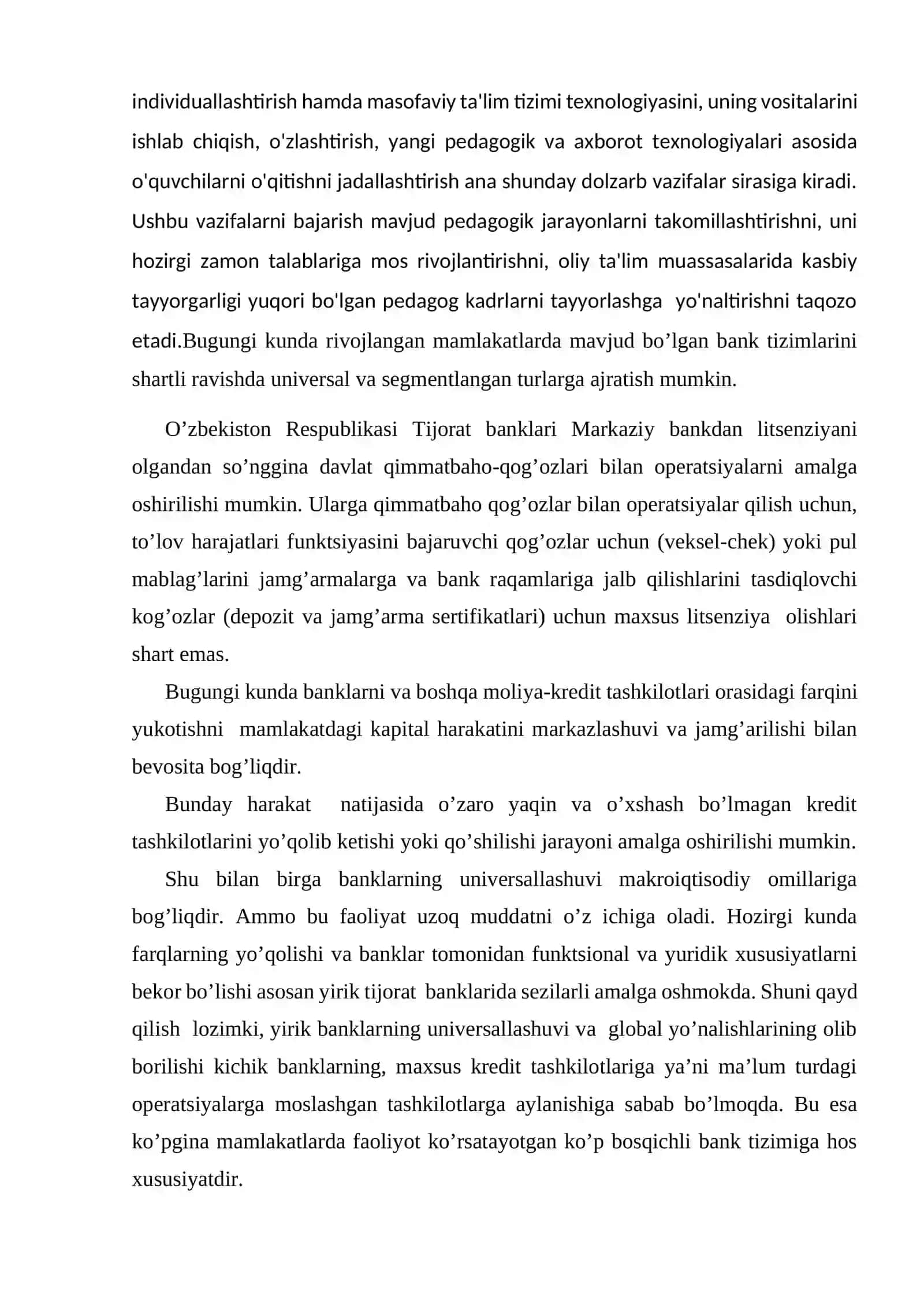 O'zbekiston Respublikasida Pul-Kredit Siyosati 3