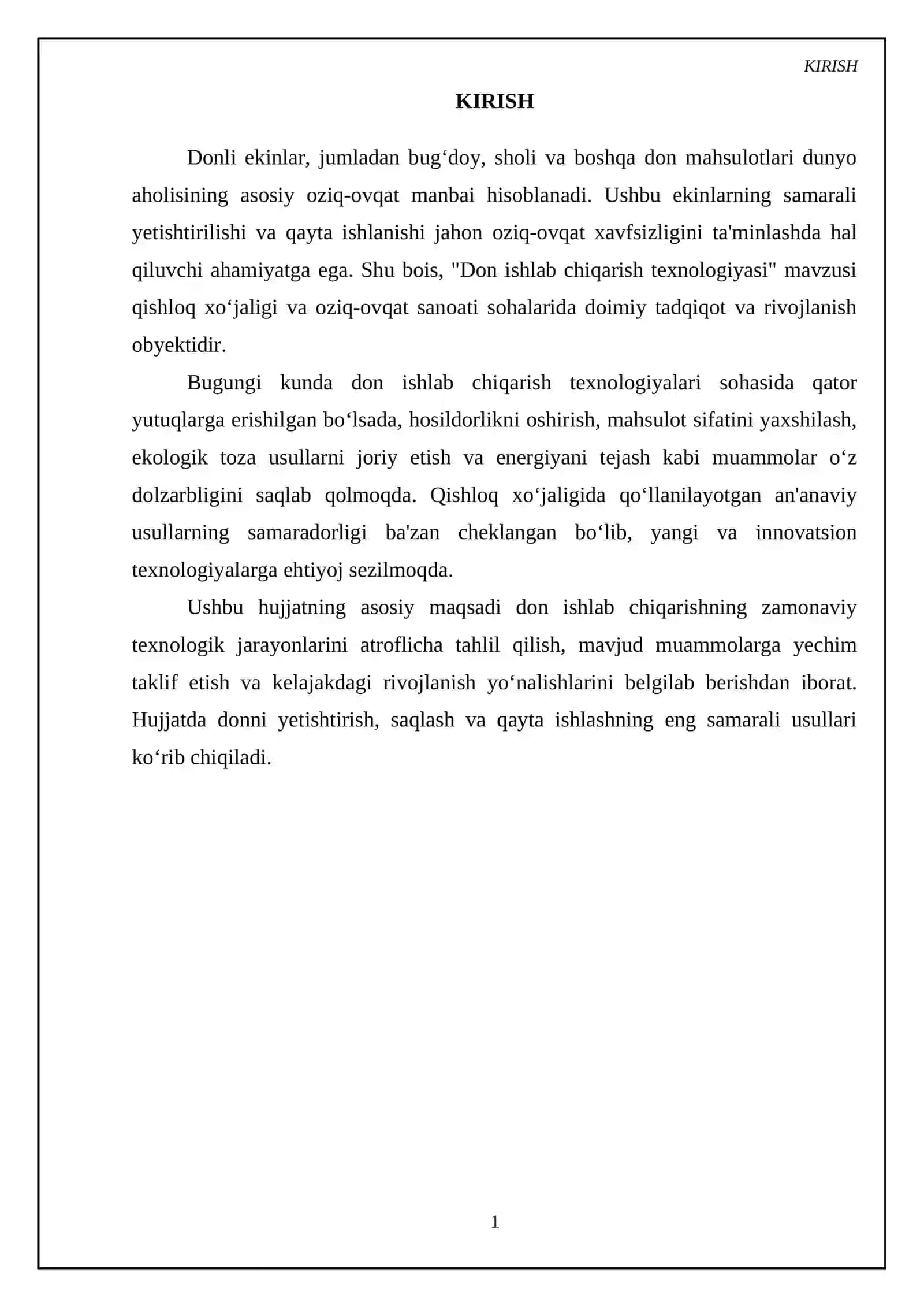 Don ishlab chiqarish texnologiyasi 3