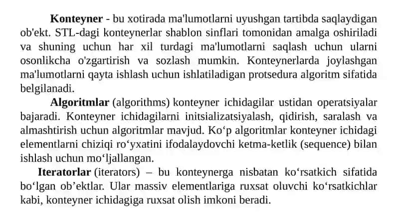 Bog’langan ro’yxat. Bir bog’lamli ro’yxatlar va ular ustida amal bajarish algoritm 3
