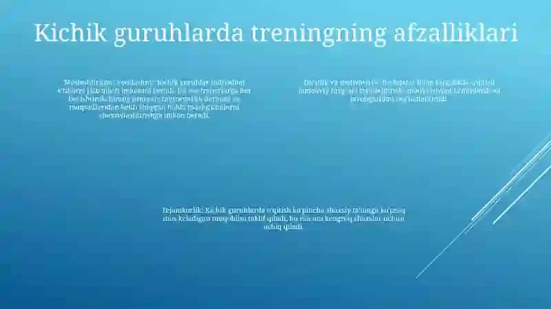 Kichik Guruhlarda Mashgulotlar 3