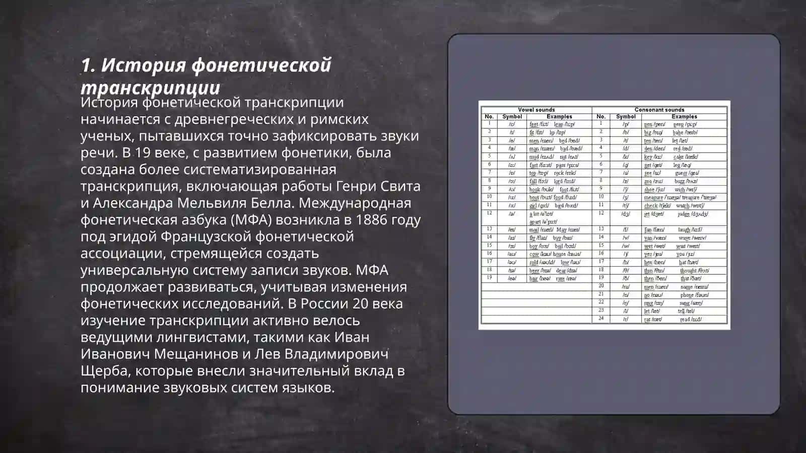 Фонетическая транскрипция текста 3