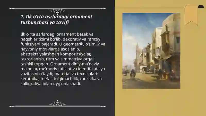 ARNAMENTNI TASVIRLASH MAVZUSI 3