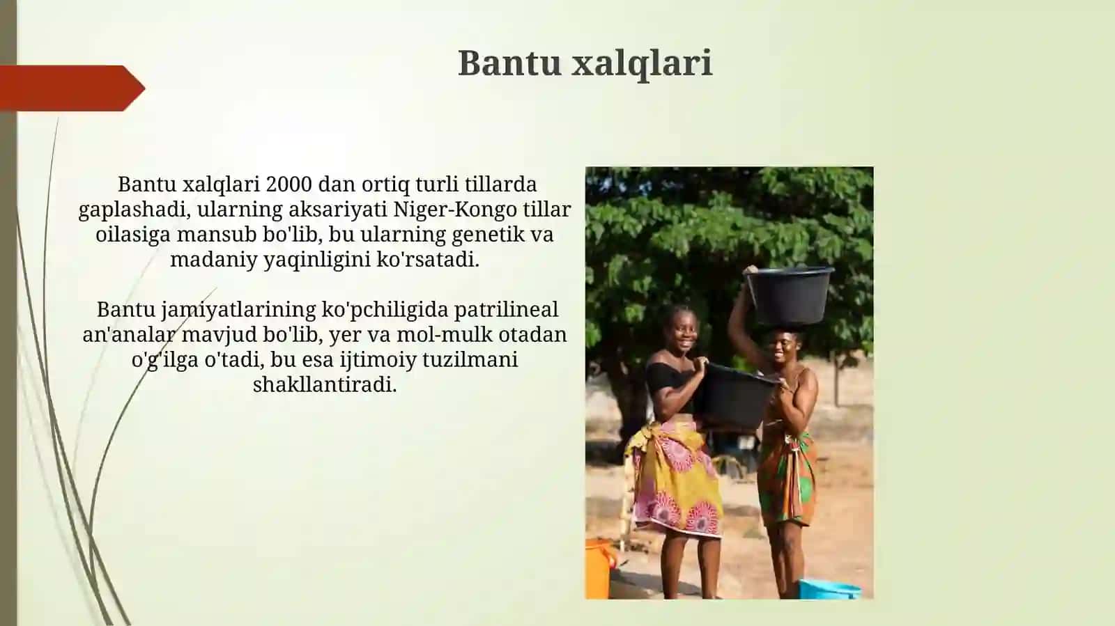 Janubiy va Sharqiy Afrika xalqlari va urf odatlari 3