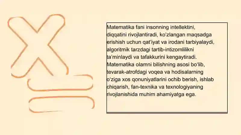Boshlang`ich sinflarda matematika fanidan DTSning maqsadi va vazifalari 3
