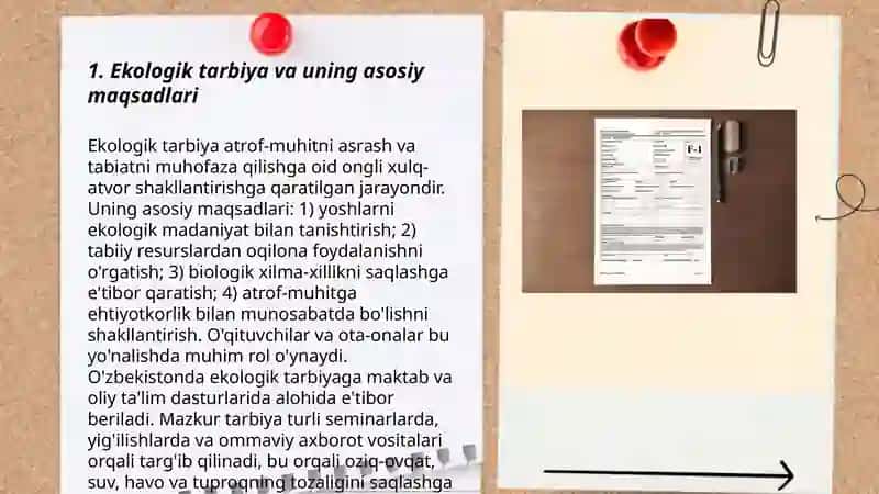Ekologik tarbiya va uning bola hayotidagi o'rni 3