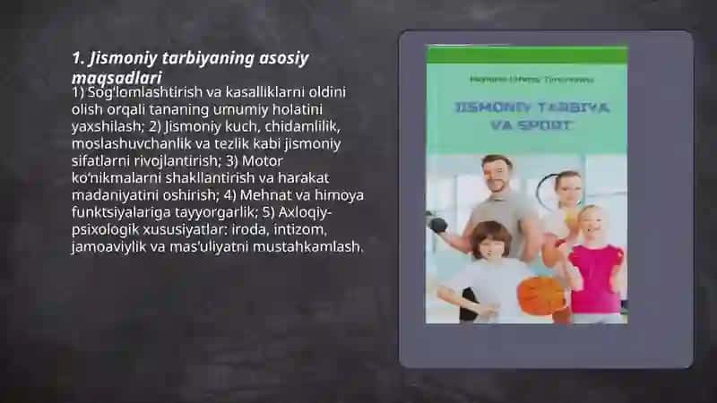 Jismoniy tarbiyaning maqsadi va vazifalari 3