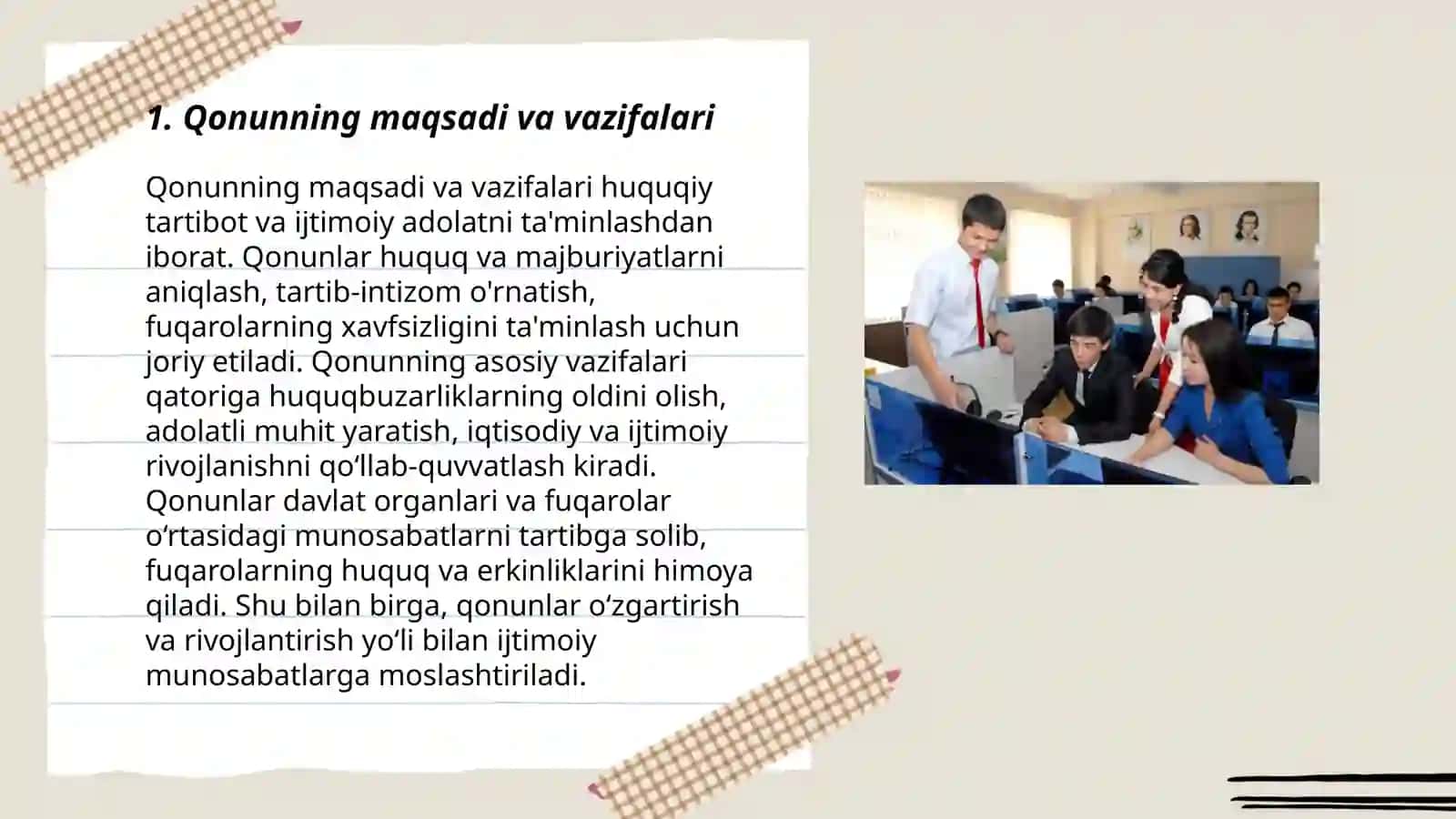 Oʻzbekiston Respublikasining"Maktabgacha ta'lim va tarbiya toʻgʻrisidagi Qonuni" 3