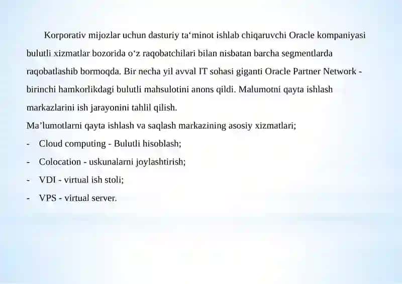 Jahon miqyosida bulutli hisoblashning rivojlanishi 3