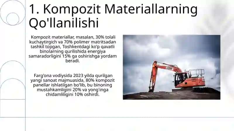 Kompozit Qurilish Materiallarining Qo‘llanilishi 3