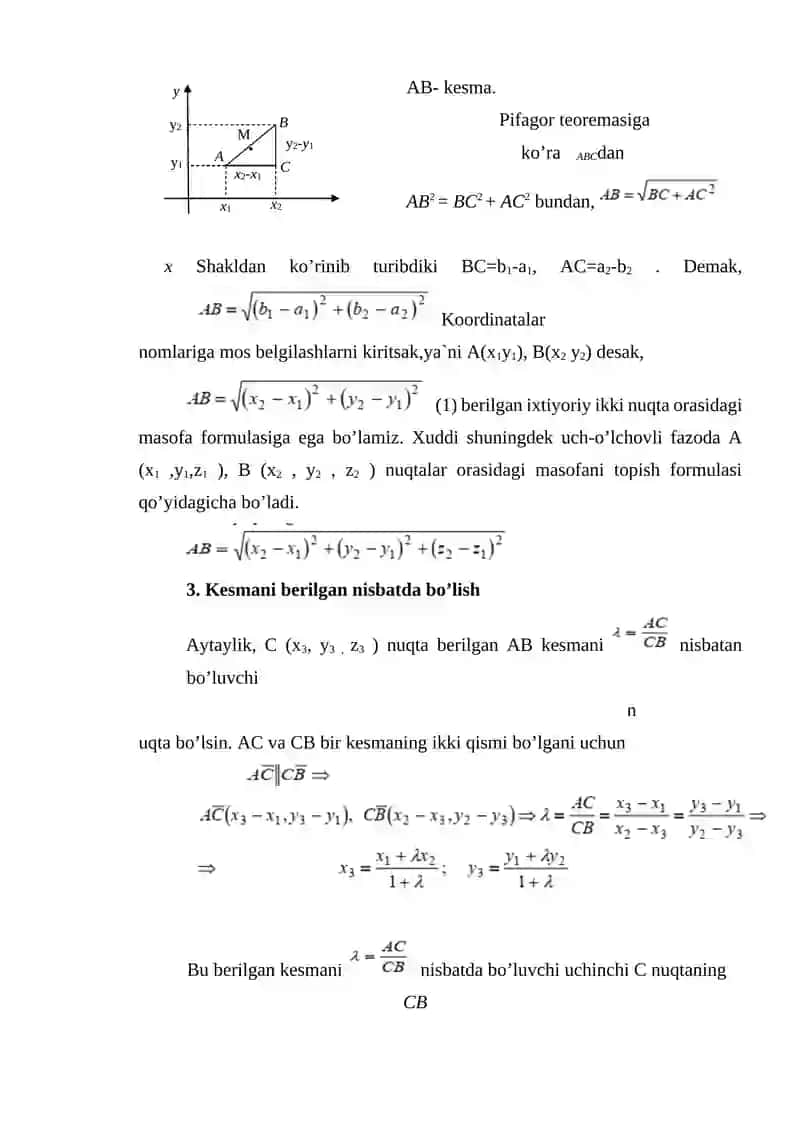 Tekislikda analatik geometriya 3
