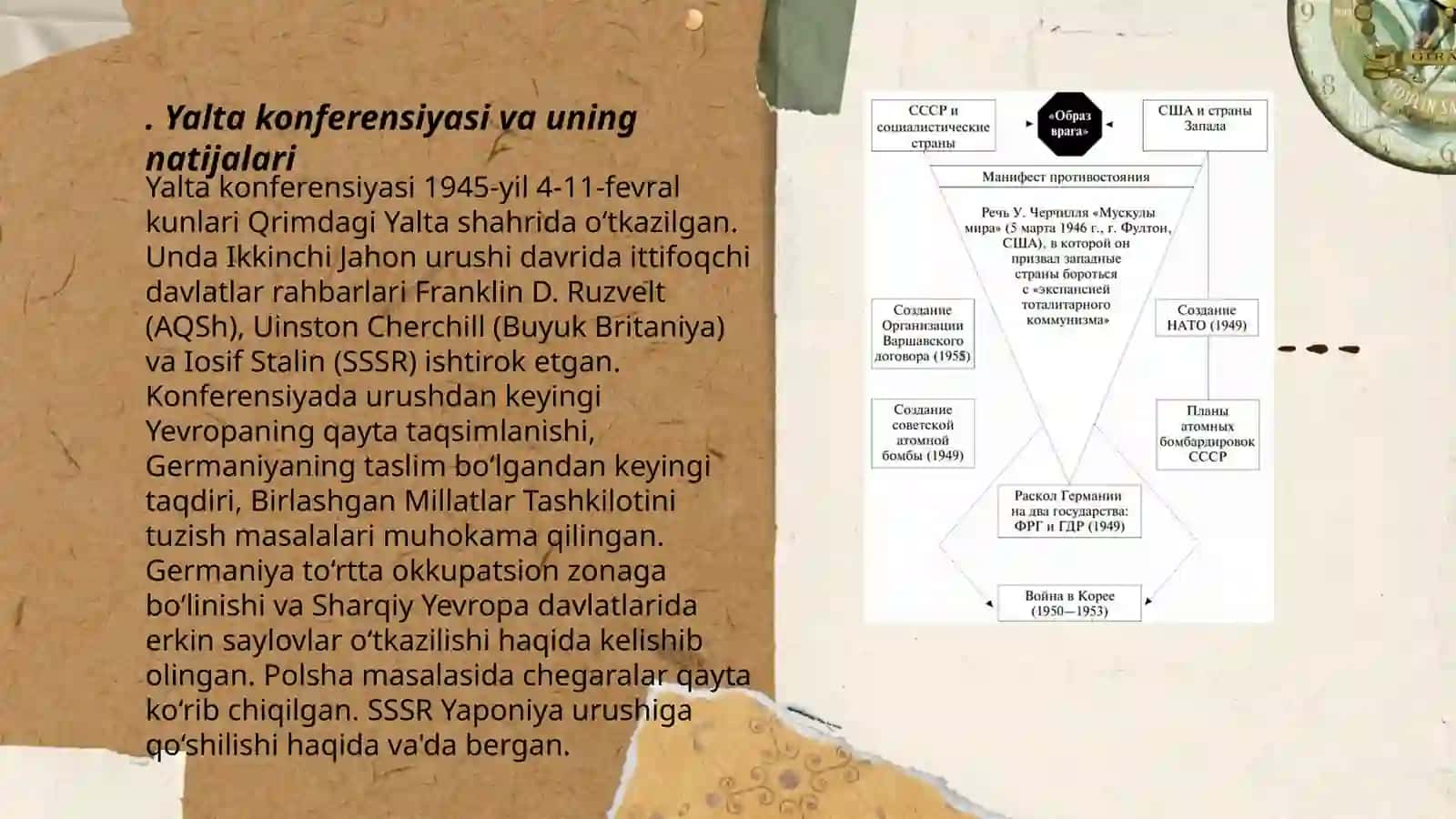 Yalta konferensiyasi va uning natijalari 3
