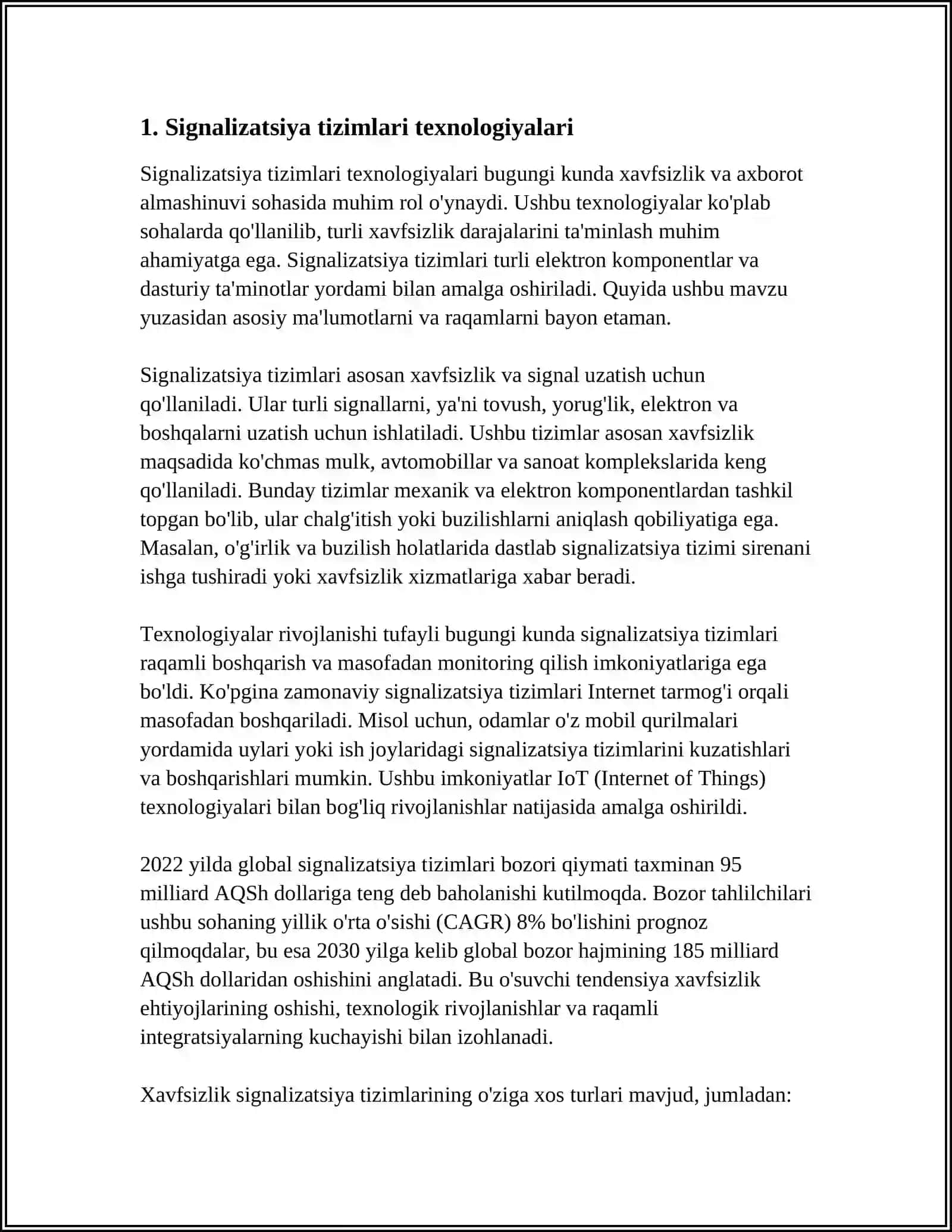 STANTSIYA XOJALIGININ INSHOATLARI HAM QURILMALARDARI.SIGNALLAR 3