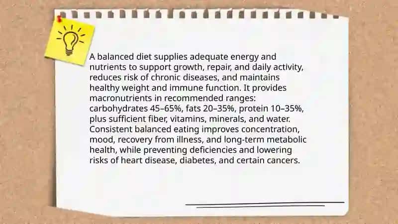 Importance of Balanced Diet Presentation 3