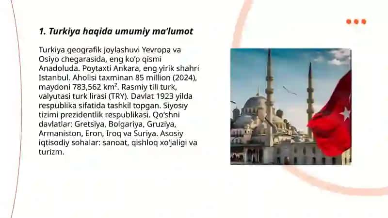 Turkiya va Turkiya taʼlim tizimi haqida qisqacha 10 varaqli maʼlumot 3